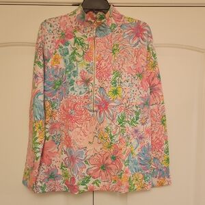 Lilly Pulitzer Paradise Found Popover in Pink and Green